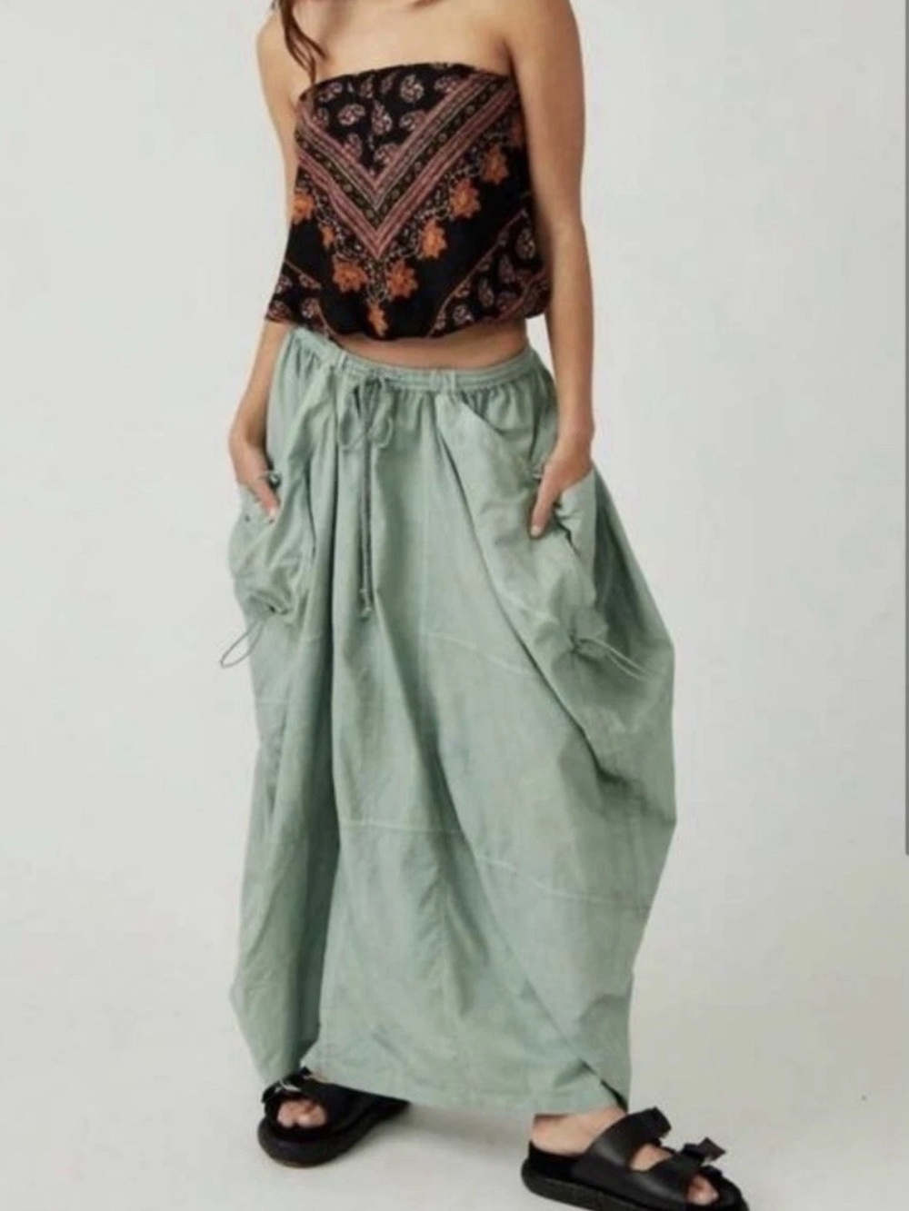 Free People Picture Perfect Parachute Skirt